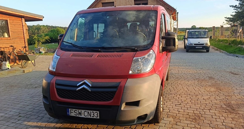 Citroen Jumper cena 26900 przebieg: 251274, rok produkcji 2009 z Piechowice małe 56